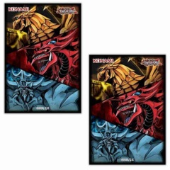 Konami Yu-Gi-Oh! Egyptian Gods Sleeves - 50ct Slifer, Obelisk & Ra